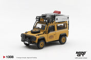 MINIGT 1/64 Land Rover Defender 90 1985  Camel Trophy Borneo Team Brazil