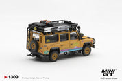 MINIGT 1/64 Land Rover Defender 110 1998  Camel Trophy Tierra del Fuego CT.10 USA