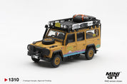 MINIGT 1/64 Land Rover Defender 110 1998  Camel Trophy Tierra del Fuego CT.36 Romania
