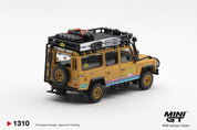MINIGT 1/64 Land Rover Defender 110 1998  Camel Trophy Tierra del Fuego CT.36 Romania
