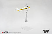 MINIGT 1/64 Sikorsky S58T Helicopter 1985 Camel Trophy