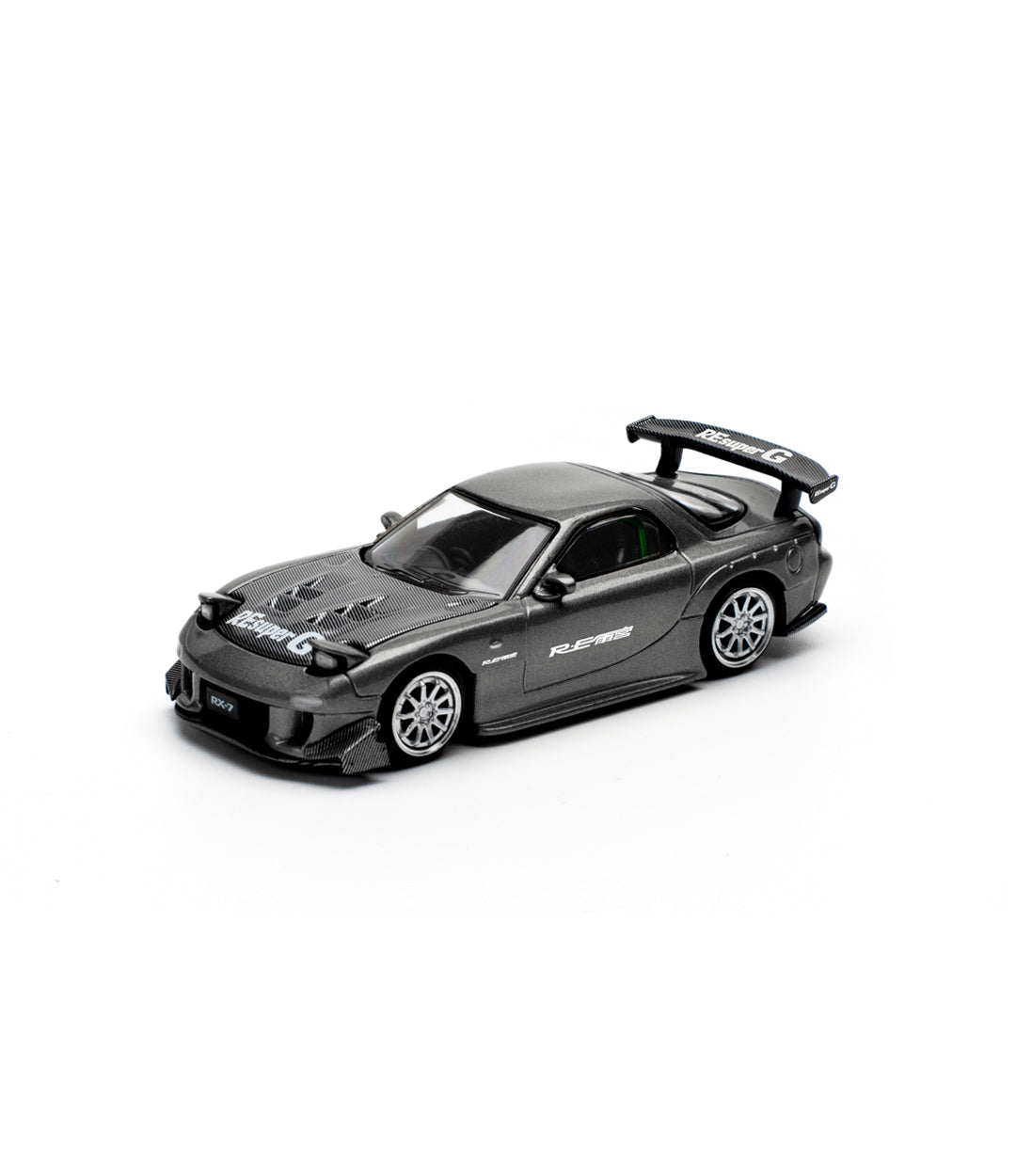 MAZDA RX7 RE-AMEMIYA - GUN METAL - POP RACE