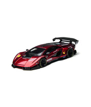 TimeMicro × PSC DESIGN - 1/64 Contaș "V" Scarlet Countach "V" alloy car model