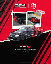 Tarmac Works 1:43 - Nissan LB-ER34 Super Silhouette SKYLINE ADVAN