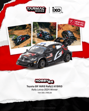 Tarmac Works 1/64 - Toyota GR Yaris Rally1 Hybrid  Rally Latvia 2024 Winner