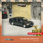 1:64 MERCEDES-BENZ 190 E 2.3-16 -BLUE-BLACK METALLIC -TARMAC WORKS