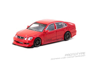 Tarmac Works 1/64 - VERTEX Toyota Aristo JZS161 Red