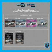 Tarmac Works - Koenigsegg Regera  Silver Metallic / Blue Accents