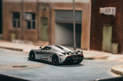 Tarmac Works - Koenigsegg Regera  Silver Metallic / Blue Accents