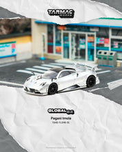 Tarmac Work 1/64 Pagani Imola Matt Silver