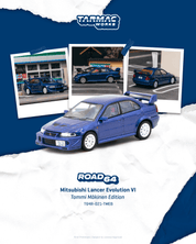 Tarmac Works 1/64 - Mitsubishi Lancer Evolution VI&nbsp; Tommi Mäkinen Edition Blue