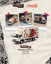 Tarmac Work 1/64 Mitsubishi Fuso Canter COCA- COLA