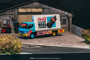 Tarmac Work 1/64 Mitsubishi Fuso Canter - Advertisement Truck COCA- COLA