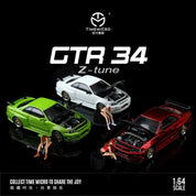 NISSAN GTR34 OPEN LIMITED EDITION ( RED )