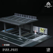 MoreArt1:64 Steel Frame Structure Platform Parking Scene Simulation Model