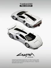 TimeMicro × PSC DESIGN 1:64 Countach "V" Ver. Mechanic PSC simulation alloy car model