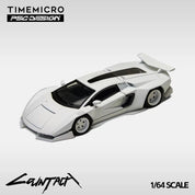TimeMicro × PSC DESIGN 1:64 Countach "V" Ver. Mechanic PSC simulation alloy car model