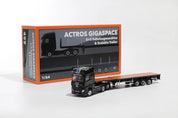 1:64 梅赛德斯-奔驰 Actros 6x2 及可伸缩拖车