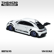 TimeMicro × PSC DESIGN 1: 64 Beetle RS White Beetle RS White Simulation Alloy Car Model