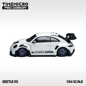 TimeMicro × PSC DESIGN 1: 64 Beetle RS White Beetle RS White Simulation Alloy Car Model