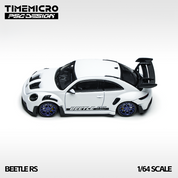 TimeMicro × PSC DESIGN 1: 64 Beetle RS White Beetle RS White Simulation Alloy Car Model
