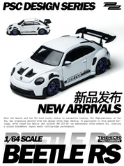 TimeMicro × PSC DESIGN 1: 64 Beetle RS White Beetle RS White Simulation Alloy Car Model