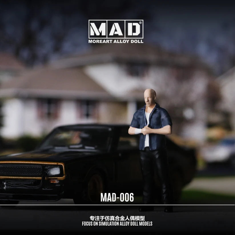 MAD 1:64 速度与激情主题写实合金模型手办