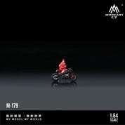 MoreArt 1:64 BUELL XB12S Red Motorcycle Figure, Resin Model