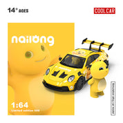 CC 1:64 Milk Dragon Painted Series Replica Alloy Car Model