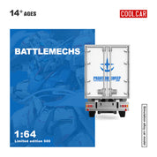 CC 1:64 Scania Container Truck RX-78 Mech Coating Simulation Alloy Car Model