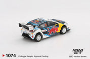 MINIGT 1/64 FORD PUMA RALLY1 #16 M-SPORT FORD WRT 2024 RALLY FINLAND 3RD PLACE - PRE ORDER