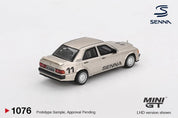 MINIGT 1/64 梅赛德斯-奔驰 190 E 2.3-16 #11 埃尔顿·塞纳 1984 纽博格林冠军赛 带人偶