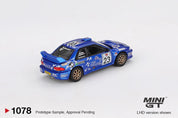Minigt 1/64 斯巴鲁 翼豹 WRC99 #23 2000年雅典卫城拉力赛 - MGT01078-L