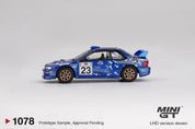 Minigt 1/64 斯巴鲁 翼豹 WRC99 #23 2000年雅典卫城拉力赛 - MGT01078-L