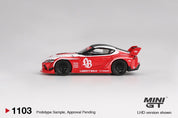 MINIGT 1/64 LB★WORKS 丰田 GR Supra 红/白