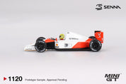 MINIGT - McLaren MP4/6 #1 Ayrton Senna 1991 Japanese Grand Prix 2nd Place - MGT01120