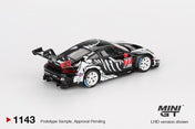 MINIGT 1/64 - Porsche 911 GT3 R #77 AO Racing 2025 IMSA  Petit Le Mans BL