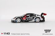 MINIGT 1/64 - Porsche 911 GT3 R #77 AO Racing 2025 IMSA  Petit Le Mans BL