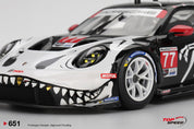 MINIGT - 1/18 保时捷 911 GT3 R #77 AO Racing 2025 IMSA 斯帕赛道 勒芒 TS0651