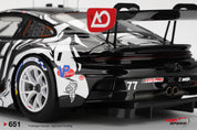 MINIGT - 1/18 保时捷 911 GT3 R #77 AO Racing 2025 IMSA 斯帕赛道 勒芒 TS0651