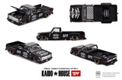KaidoHouse x Mini GT Chevrolet Silverado Dually Hot Rod V1 KHMG236