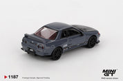MINIGT - 1/64 Nissan Skyline GT-R Top Secret VR32 Stealth Grey