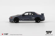 MINIGT - 1/64 Nissan Skyline GT-R Top Secret VR32 Stealth Grey