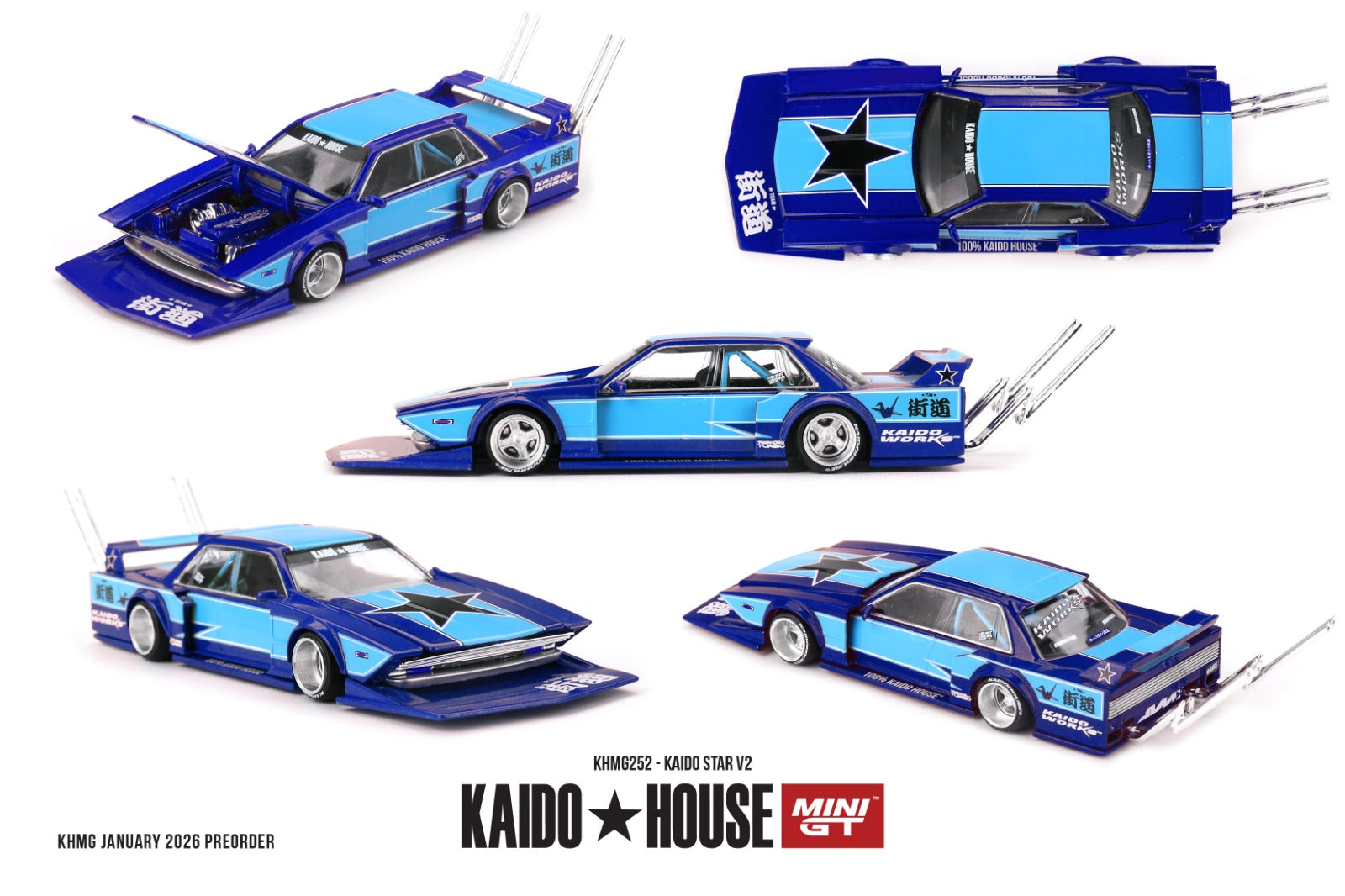 KaidoHouse x Mini GT KAIDO STAR V2