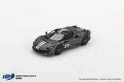 BBR 1/64 Ferrari 296 Speciale Grigio Silverstone Opaco