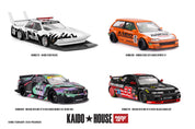 KAIDO HOUSE X MINI GT 1/64 Nissan Skyline GT-R (R33) Black Kaido Cat