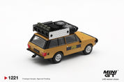 MINIGT 1/64 Range Rover 1981 Camel Trophy Sumatra K.Stoppa & A.Valldorf