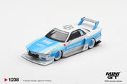 MINIGT 1/64 Nissan Skyline GT-R (R32) LBWK Kaido Works AMOCULTURE