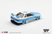 MINIGT 1/64 Nissan Skyline GT-R (R32) LBWK Kaido Works AMOCULTURE