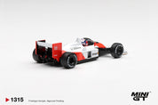 MINIGT 1/64 McLaren MP4/4 #11 Alain Prost 1988 Canadian Grand Prix  2nd Place